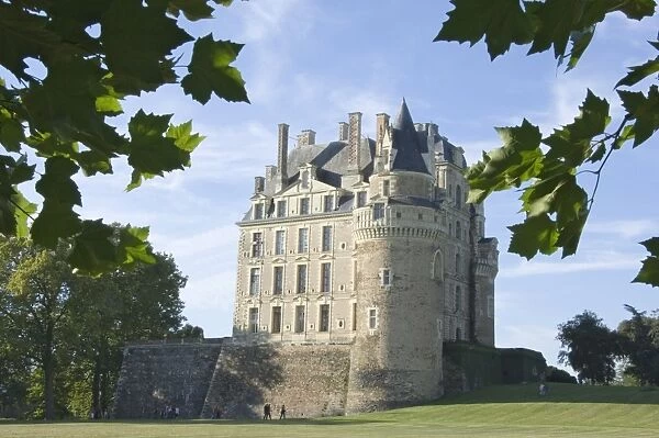 Chateau Brissac-Quince, near Angers, said to be the tallest chateau in France