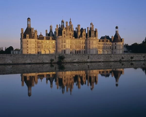 Chateau de Chambord, Loire Valley, UNESCO World Heritage Site, France, Europe
