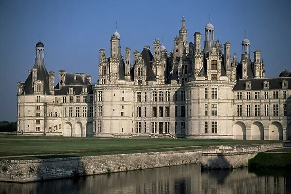 Chateau de Chambord, UNESCO World Heritage Site, Loir-et-Cher, Loire Valley
