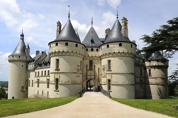 Chateau de Chaumont, Chaumont Sur Loire, Loir-et-Cher, Loire Valley, Centre, France, Europe