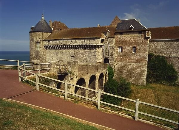 Chateau, Dieppe, Seine-Maritime, Haute Normandie, France, Europe