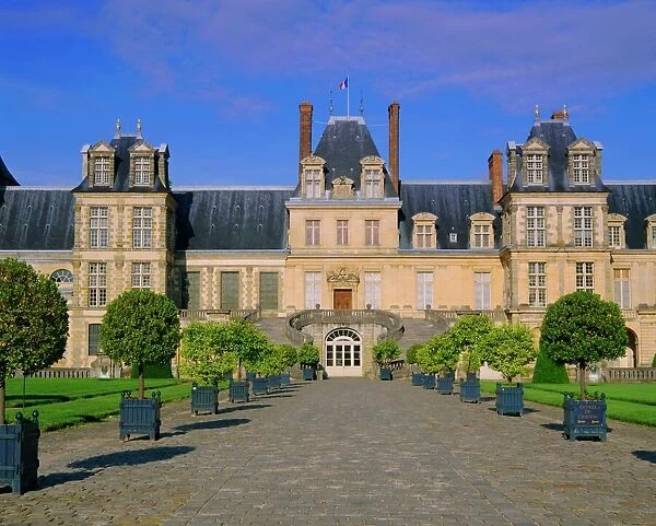Chateau de Fontainbleau, Ile de France, France