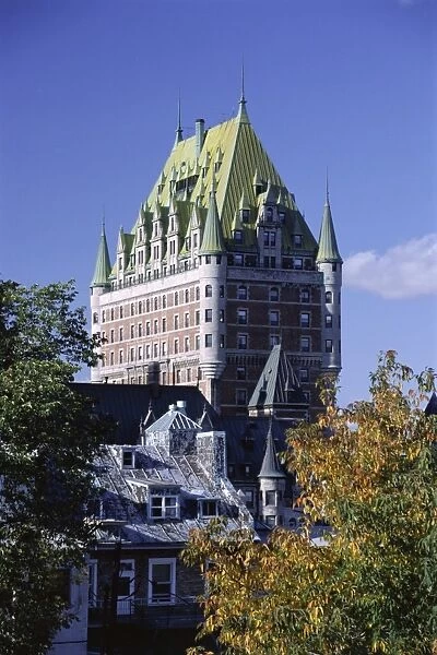 Chateau Frontenac, Quebec City, Quebec Province, Canada, North America