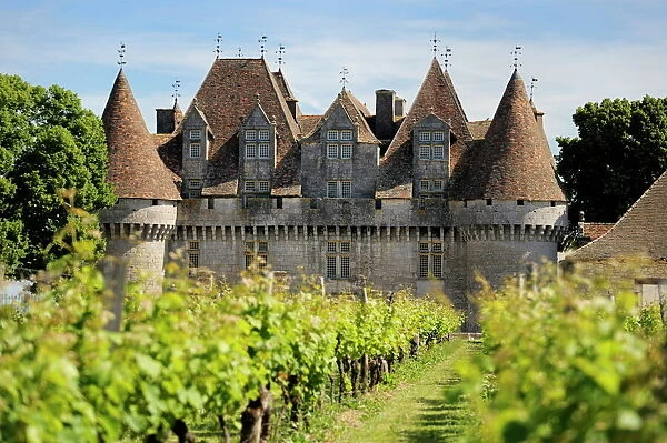 Chateau de Monbazillac, Monbazillac, Dordogne, France, Europe