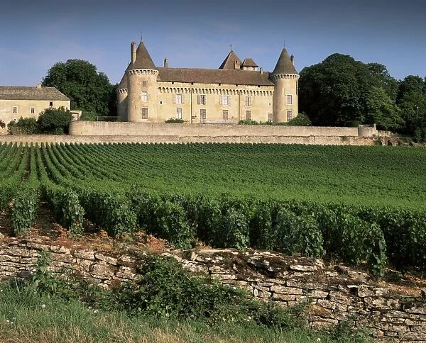 Chateau de Rully, near Chalon sur Soane, Bourgogne (Burgundy), France, Europe