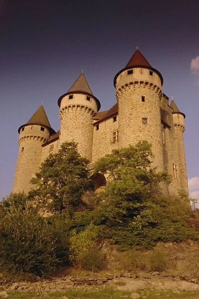 Chateau de Val, Bort-les-Orgues, France, Europe