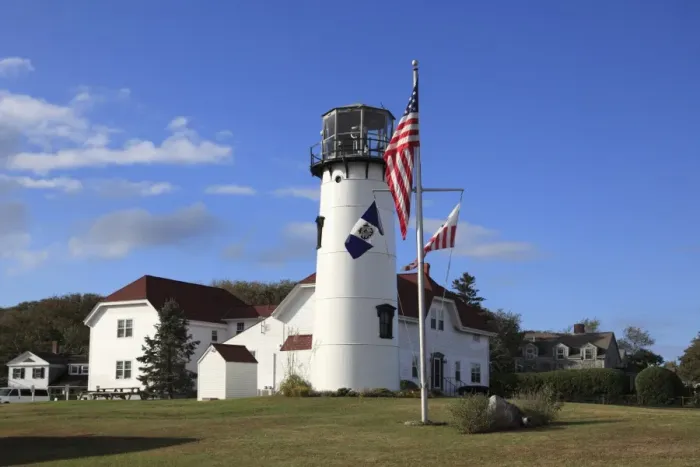 Framed Print : Chatham Lighthouse, Chatham, Cape Cod, Massachusetts, New England, United States of America, North America