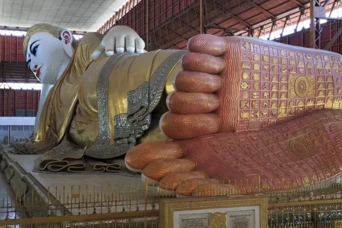 Framed Print : Chauk Htat Kyi Reclining Buddha, Yangon (Rangoon), Myanmar (Burma), Asia Framed Print : Chauk Htat Kyi Reclining Buddha, Yangon (Rangoon), Myanmar (Burma), Asia