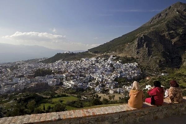 Chefchaouen (Chefchaouene), Rif mountains, Atlas Mountains, Morocco, North Africa, Africa