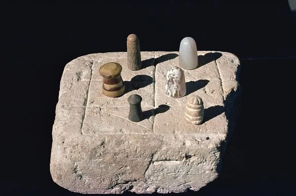 The chess board from the Indus civilisation at Mohenjodaro