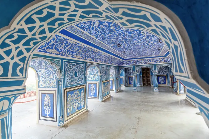 Framed Print : Chhavi Niwas, The Blue Room at The City Palace, City Palace, Jaipur, Rajasthan, India, South Asia, Asia Framed Print : Chhavi Niwas, The Blue Room at The City Palace, City Palace, Jaipur, Rajasthan, India, South Asia, Asia
