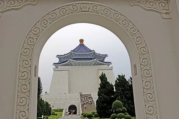 Chiang Kai Shek Memorial Hall, Taipei, Taiwan, Republic of China, Asia