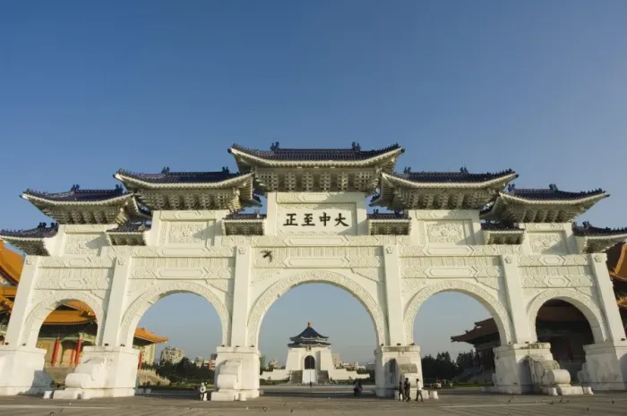 Framed Print : Chiang Kaishek Memorial Park Framed Print : Chiang Kaishek Memorial Park