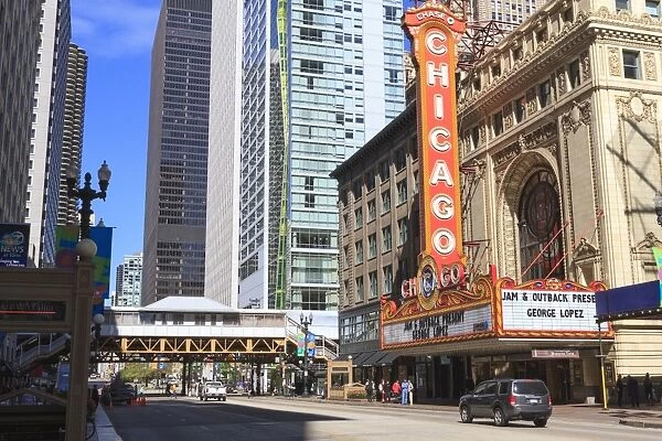 Chicago Theater, State Street, Chicago, Illinois, United States of America, North America