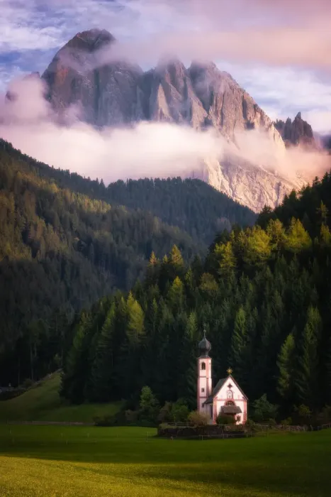 Framed Print : Chiesetta (Church) di San Giovanni, Dolomites, Italy, Europe Framed Print : Chiesetta (Church) di San Giovanni, Dolomites, Italy, Europe