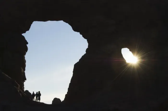 Framed Print : Children exploring South Arch in the Windows section