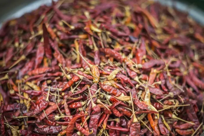 Framed Print : Chillies, Mrauk U market, Rakhine State, Myanmar (Burma), Asia Framed Print : Chillies, Mrauk U market, Rakhine State, Myanmar (Burma), Asia