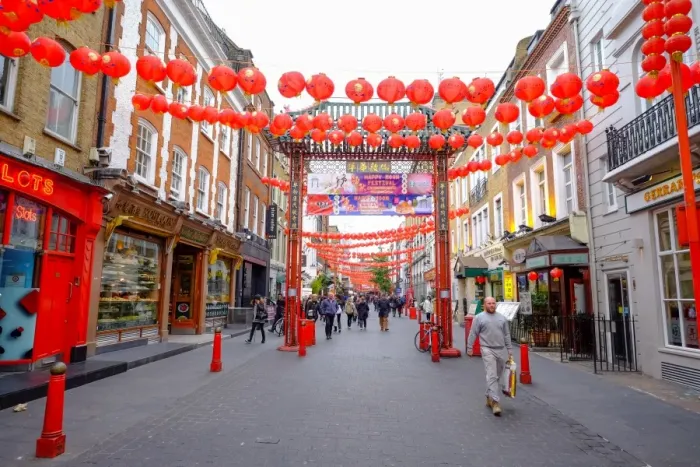 Framed Print : Chinatown, London, England, United Kingdom, Europe