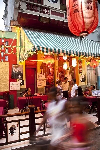 Chinese restaurant in Havanas Chinatown, Barrio Chino, Havana, Cuba