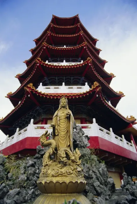Framed Print : Chinese temple in Sibu Framed Print : Chinese temple in Sibu