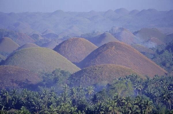 The Chocolate Hills of Bohol