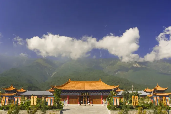 Framed Print : Chongsheng Temple, Dali Old Town, Yunnan Province, China Framed Print : Chongsheng Temple, Dali Old Town, Yunnan Province, China