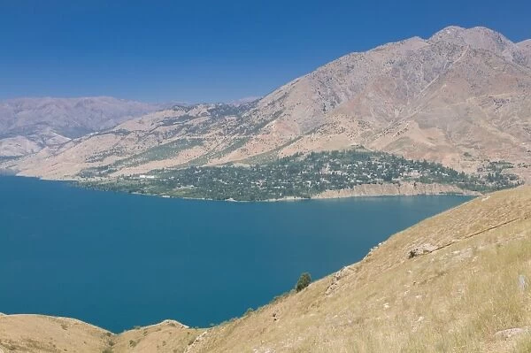 Chorvoq Reservoir at Ugam Chatkal National Park, Chimkar, Uzbekistan, Central Asia