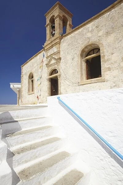 Chrisoskalitisa Monastery, Chania, Crete, Greek Islands, Greece, Europe