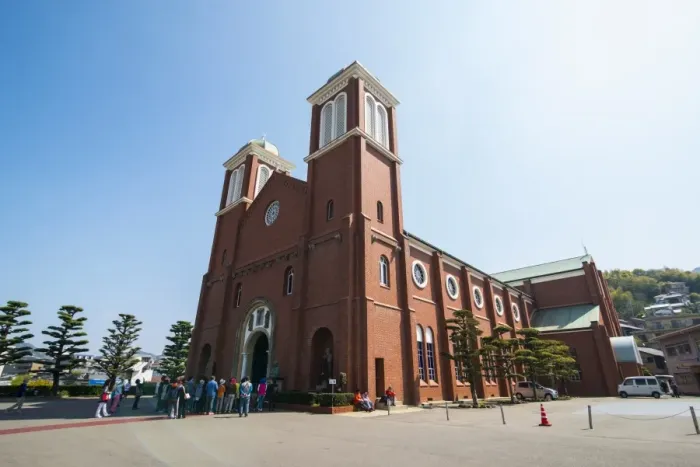 Framed Print : Christian church in Nagasaki, Kyushu, Japan, Asia Framed Print : Christian church in Nagasaki, Kyushu, Japan, Asia