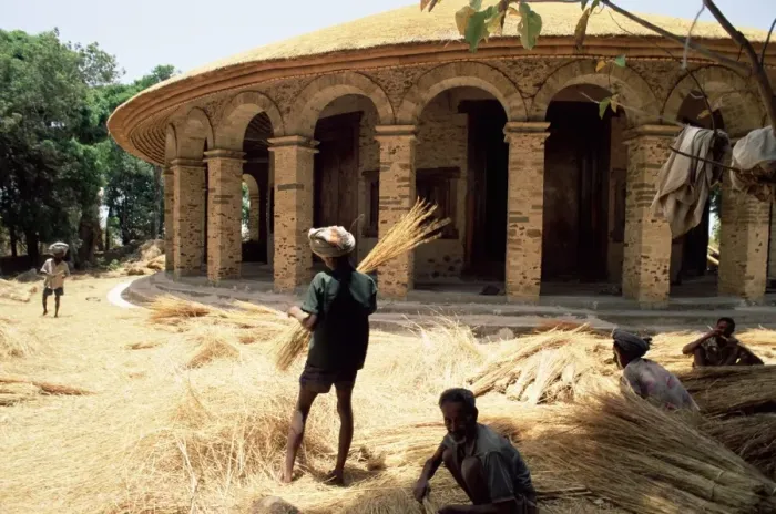Framed Print : Christian church of Narga Selassie, island of Dek, Lake Tana, Gondar region Framed Print : Christian church of Narga Selassie, island of Dek, Lake Tana, Gondar region