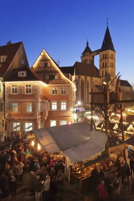 Framed Print : Christmas fair at the marketplace with Sankt Dionys church, Esslingen, Baden Wurttemberg, Germany, Europe Framed Print : Christmas fair at the marketplace with Sankt Dionys church, Esslingen, Baden Wurttemberg, Germany, Europe