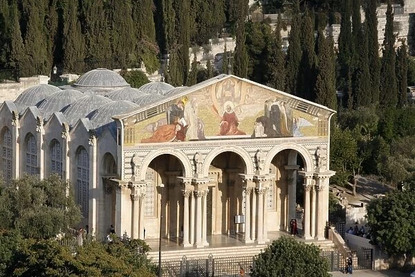 Church of All Nations, Mount of Olives, Jerusalem, Israel, Middle East