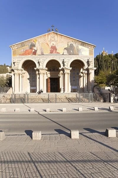 The Church of All Nations, Mount of Olives, Jerusalem, Israel, Middle East