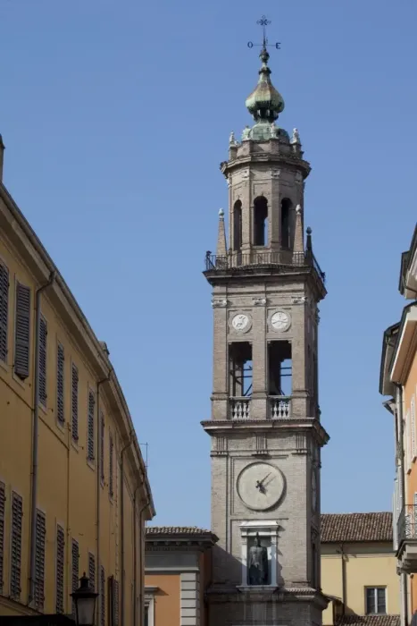 Framed Print : Church Belltower, Parma, Emilia Romagna, Italy, Europe Framed Print : Church Belltower, Parma, Emilia Romagna, Italy, Europe