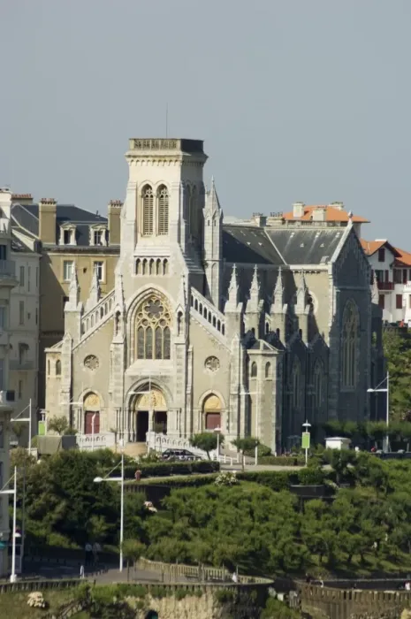 Framed Print : Church, Biarritz, Basque country, Pyrenees-Atlantiques, Aquitaine, France, Europe Framed Print : Church, Biarritz, Basque country, Pyrenees-Atlantiques, Aquitaine, France, Europe