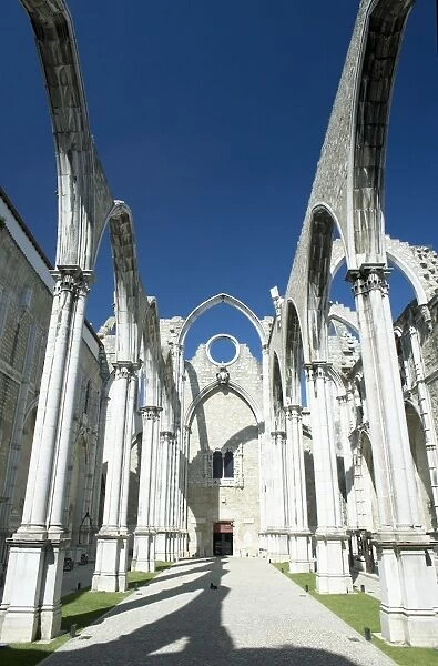 Church do Carmo ruins (demolished by the 1755 earthquake)