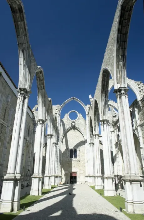 Framed Print : Church do Carmo ruins (demolished by the 1755 earthquake) Framed Print : Church do Carmo ruins (demolished by the 1755 earthquake)