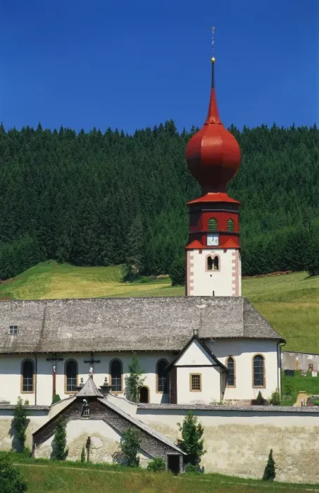 Framed Print : Church and Cemetery, Urach, Black Forest, Baden Wurttemberg, Bavaria, Germany Framed Print : Church and Cemetery, Urach, Black Forest, Baden Wurttemberg, Bavaria, Germany