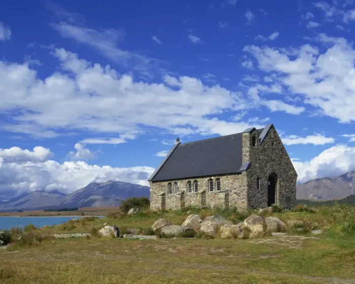 Framed Print : The Church of the Good Shepherd on the shores of Lake Tekapo in the South Island Framed Print : The Church of the Good Shepherd on the shores of Lake Tekapo in the South Island
