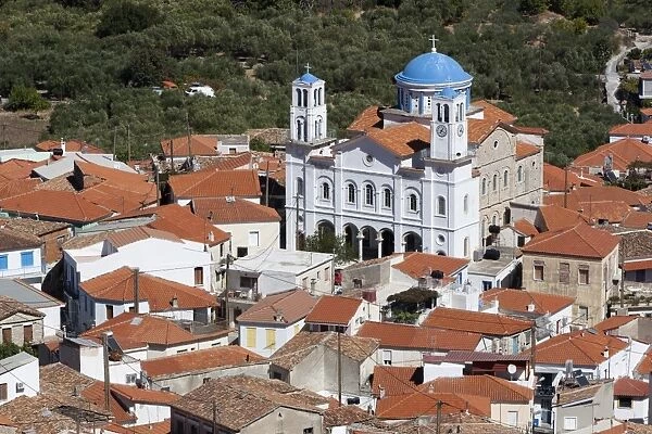 Church of the Holy Trinity, Pagondas, Samos, Aegean Islands, Greece