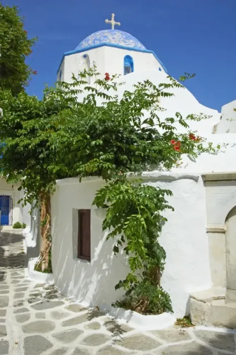 Framed Print : Church, Hora (Chora) Parikia, Paros, Cyclades, Greek Islands, Greece, Europe Framed Print : Church, Hora (Chora) Parikia, Paros, Cyclades, Greek Islands, Greece, Europe