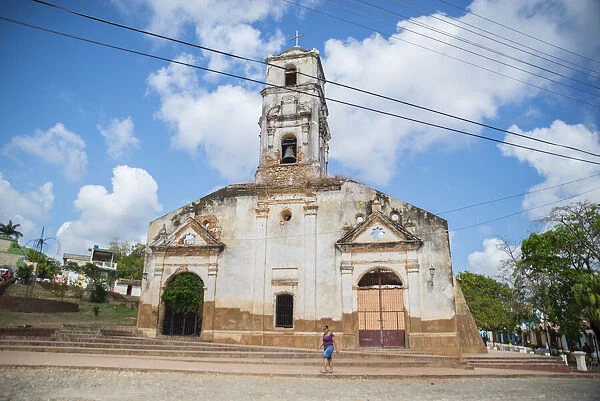 Church Iglesia de of Santa Ana, Trinidad, Sancti Spiritus, Cuba, West Indies