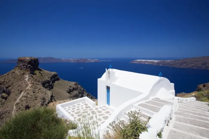 Framed Print : Church at Imerovigli, Santorini, Cyclades, Greek Islands, Greece, Europe Framed Print : Church at Imerovigli, Santorini, Cyclades, Greek Islands, Greece, Europe