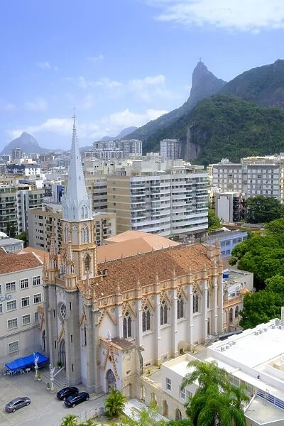 Church of the Immaculate Conception (Imaculada Conceicao) and the Christ on Corcovado