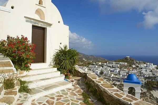 Church, Ios island, Cyclades, Greek Islands, Greece, Europe