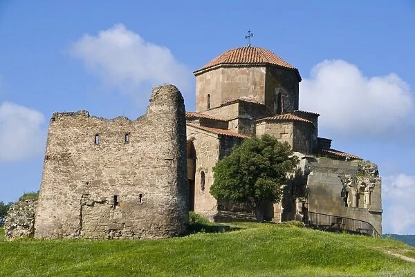The church of Jvari, Mtskheta, UNESCO World Heritage Site, Georgia, Caucasus