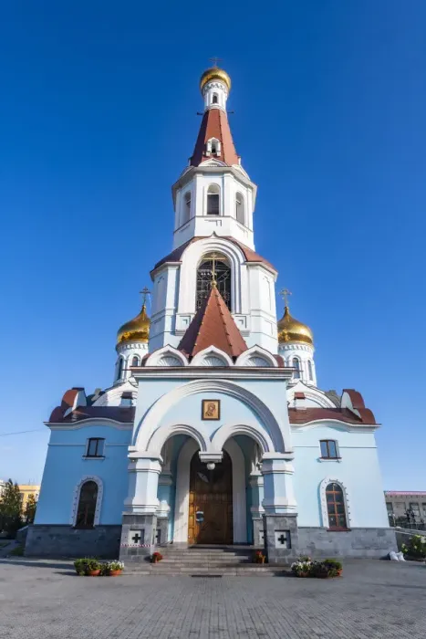 Framed Print : Church of the Kazan Icon of the Mother of God, Chita, Zabaykalsky Krai, Russia, Eurasia