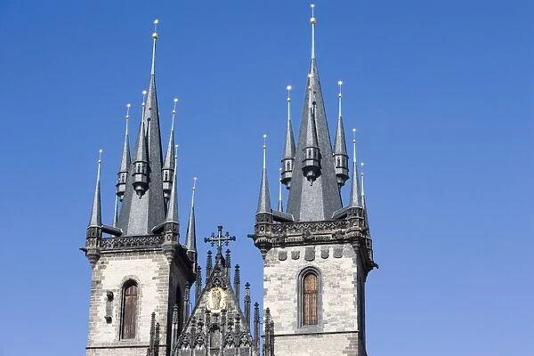 Church of Our Lady before Tyn, Old Town, Prague, Czech Republic, Europe