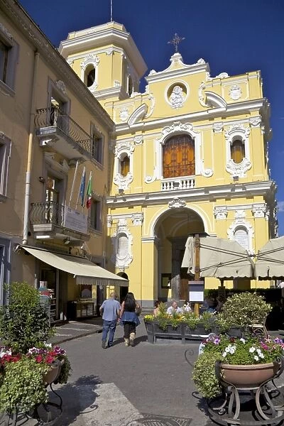 Church of the Madonna del Carmine in Piazzo Tasso in Sorrento, Neapolitan Riviera