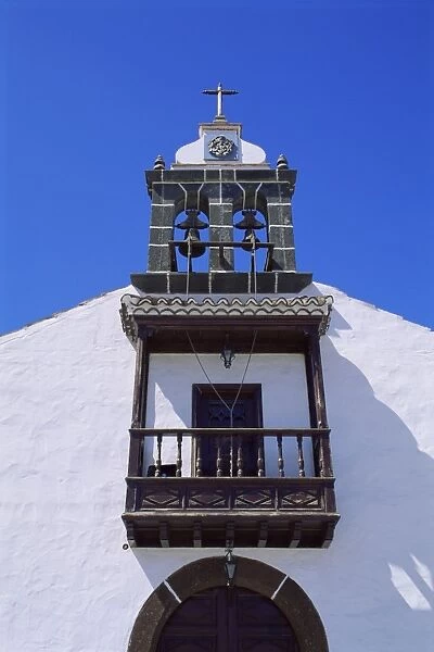 Church at Mirca, La Palma, Canary Islands, Spain, Europe